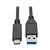 PremiumCord -Kabel USB-C - USB 3.0 A (USB 3.2 Generation 2 3A 10 Gbit/s) 0,5 m