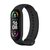 FIXED Silikonarmband Silikonarmband für XIAOMI Band 7 & Mi Band 6 & Mi Band 5 schwarz