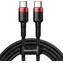 Baseus CATKLF-AL91 Kabel USB-C (M) - USB-C (M) 2 m schwarz / PD 2.0 / 100W