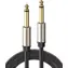 Ugreen AV128 Verbindungskabel 6,35 mm Klinke (MM) - 1 m grau
