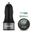 Nevox Kfz Kfz-Ladegerät schwarz / 1x USB-A / 1x USB-C / 63W