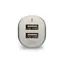 PureGear Autoladegerät weiß / 2x USB-A / 24W