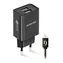 Aligator Smart Netzwerk-Ladegerät 2,4 A Lightning (CHA0044) schwarz / 2xUSB / SMART IC / Lightning-Kabel / Nachverkauf