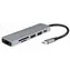 LogiLink UA0343 silber / USB-C Hub / 2x USB-A / 1x USB-C / HDMI 