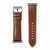LAUT Oxford-Lederarmband für Apple Watch 42 & 44 mm braun
