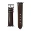 LAUT Oxford-Lederarmband für Apple Watch 42 & 44 mm dunkelbraun