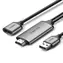 Ugreen Digitaler AV-Adapter USB-A (M) & USB-A (F) - HDMI (M) 1,5 m grau