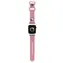 Hello Kitty Armband aus flüssigem Silikon mit Katzenkopf Logo für Apple Watch 38/40 mm, pink