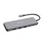 Verbatim Multiport Hub CMH-13 USB-C grau / Dockingstation / 6x USB-A / 2x USB-C / RJ45 / 2x HDMI / DP / 3,5mm