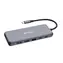 Verbatim Multiport Hub CMH-14 USB-C grau / Dockingstation / 5x USB-A / 2x USB-C / RJ45 / 2x HDMI / DP / VGA / 3,5mm