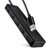 Axagon HUE-C1A, 4X USB 5Gbit/s REISE-Hub, USB-C-Stromanschluss, USB-A-Kabel 19 cm