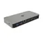 Icy Box IB-DK2880-C41 grau / Dockingstation / USB-A / USB-C / HDMI / GLAN / AUX / SD