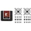 Noctua NA-FG1-6 Sx2 schwarz 2 Stück / Gitter für Lüfter / 60 mm