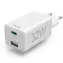 HAMA 201691 Ladegerät USB-C & USB-A weiß / 32W / PD / QC
