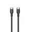 Hyper Ladekabel Silikon 240W USB-C (M) - USB-C (M) 1 m schwarz