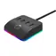 HP DHC-CT120 schwarz / USB-Hub / RGB / 4X USB-A 3.0