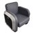 E-BLUE EEC346-11 Gaming Sofa grau / Kunstleder / Belastbarkeit bis 200 kg