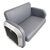 E-BLUE EEC346-21 Gaming Doppelsofa grau / Kunstleder / Belastbarkeit bis 300 kg