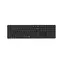 Rapoo E8020M Multimode schwarz / Kabellose Tastatur / 2,4 GHz / BT 3.0 und 5.0 / ultradünn / 2x AAA-Batterie