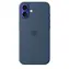 Apple Silikonhülle mit MagSafe für iPhone 16 PLUS - Denim