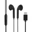 Obal:Me Kabelgebundene Kopfhörer USB-C schwarz / mit Mikrofon / 1,2 m