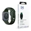 3mk Silikon-Uhrenarmband für Apple 38/40/41 mm, dunkelgrün