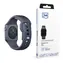 3mk Silikon-Uhrenarmband für Apple 38/40/41 mm, Grau