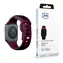 3mk Silikon-Uhrenarmband für Apple 38/40/41 mm Mulberry