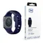 3mk Silikon-Uhrenarmband für Apple 38/40/41 mm, Ozeanblau