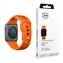 3mk Silikon-Uhrenarmband für Apple 38/40/41 mm Orange