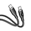 VOLTME Powerlink Moss Series CTC-Kabel USB-C(M) 3A/60W 1m schwarz / 2x USB-C(M)