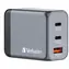 Verbatim GNC-65 Reiseadapter / GaN / 2x USB-C PD 65 W / USB-A QC 3.0