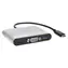 Silverstone SST-EP06C silber / Dockingstation / USB-C 3.1 - USB-C + USB-A + VGA