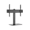 Brateck LDT03-23L schwarz / Universal-Tischständer für TV 37"-70" / drehbar / Tragkraft 45kg