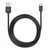 Mobilis -Kabel USB-C - USB-A / 1 Meter / schwarz