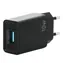 Mobilis Wall Charger 10,5W schwarz / Ladegerät / 1x USB-A 