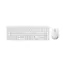 Rapoo 8810ME Multimode weiß / kabelloses Tastatur- und Mausset / 2,4 GHz / BT 5.0 / CZ-SK-Version