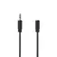 Nedis Stereo-Audiokabel 3,5 mm Klinke (M) - 3,5 mm Klinke (F) 5,00 m Schwarz
