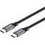 YENKEE YCU 323 BK Kabel USB-C 3.1 Gen 2 (M) - USB-C 3.1 Gen.2 (M) 1,5 m schwarz / bis zu 100W