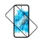 FIXED Full-Cover Displayschutz aus gehärtetem Glas für Google Pixel 9a, Schwarz
