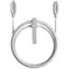 Nomad Kevlar-geflochtenes Kabel USB-C (M) - USB-C (M) 240 W 1,5 m weiß