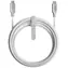 Nomad Kevlar-geflochtenes Kabel USB-C (M) - USB-C (M) 240 W 3,0 m weiß