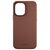 Epico Leather Pro Mag+ Case Cover für iPhone 17 Qi2 & MagSafe kompatibel braun