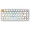 Glorious GMMK Pro weiß / Gaming-Tastatur / mechanisch / Glorious Fox Ultralight / ISO-Layout / DE-Layout 