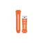 Aligator -Silikonarmband 22 mm / orange