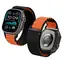 Spigen Textilarmband (Hakenverschluss) für Apple Watch 49 mm/46 mm/45 mm/44 mm, orange