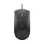 Lenovo Fingerabdruck-Biometrie-USB-Maus Gen 3, schwarz / Kabelgebundene Maus / 2000 DPI / USB-A