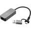 Sandberg USB-C/A 2,5-GbE-RJ45-Adapter / USB-C/A-zu-RJ45-Adapter