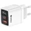 Sandberg 2-in-1-Ladegerät 35W weiß / Ladeadapter / 1x USB-C + 1x USB