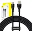 Baseus Flash 2 P10311804111-01 Ladekabel USB-A (M) - USB-C (M) 2 m schwarz / 100 W